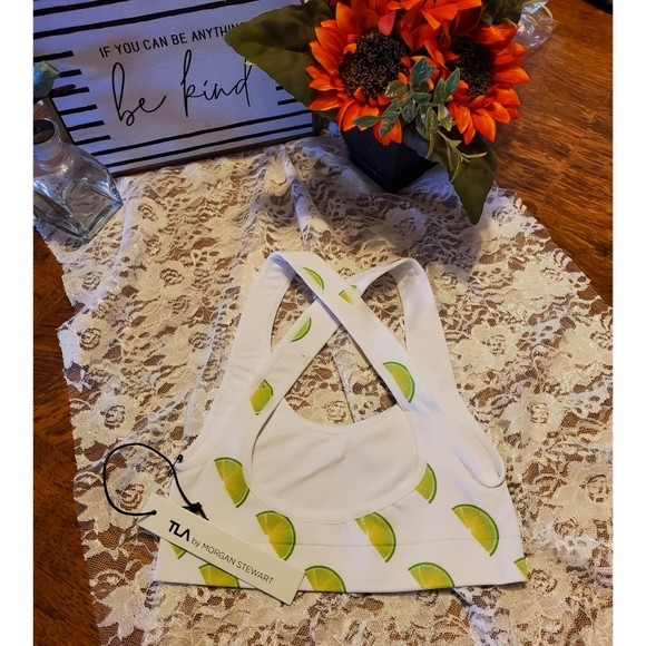 [NEW] Morgan Stewart Lime Collection Sports Bra - Picture 8 of 11